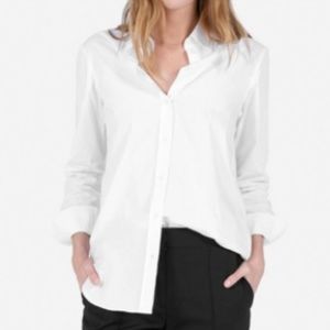 Everlane White Button Down Shirt